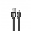 Кабель REMAX Platinum Pro Series 3A Data Cable RC-154i Lightning-Black (6972174151106)