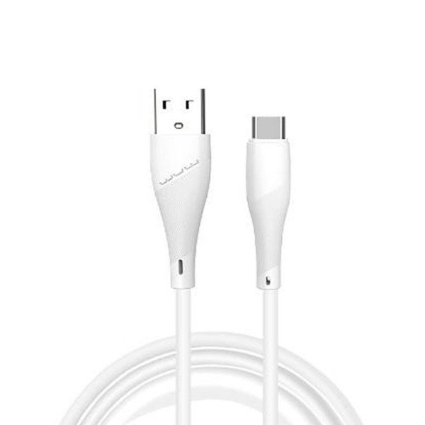 Кабель WUW-X196 USB Type-C 2,4А білий