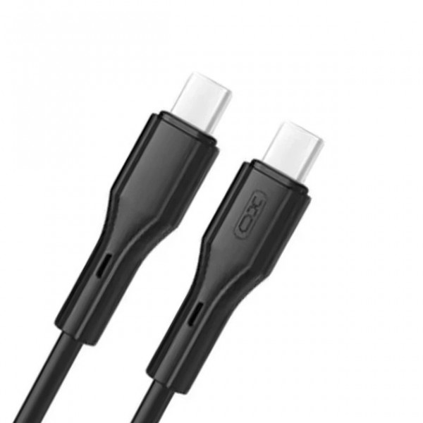Кабель XO PD Type-C to Type-C NBQ231B 60W 1m Black (200096305)