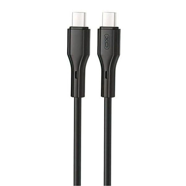 Кабель XO PD Type-C to Type-C NBQ231B 60W 1m Black (200096305)