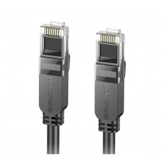 Мережевий кабель BOROFONE BUS01 Category 6 Gigabit network cable(L=1M) Чорний