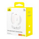 Мережевий зарядний пристрій Baseus Cube Fast Charger C+U 30W EU Moon Білий