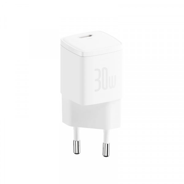 Мережевий зарядний пристрій Baseus Cube Pro Fast Charger 1C 30W EU White (CCXF000302)