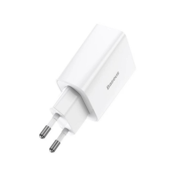 Мережевий зарядний пристрій Baseus Speed Mini Quick Charger 1C 20W EU Білий