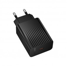 Мережевий зарядний пристрій BOROFONE BAS73A Source single port PD20W charger Black (6941991122699)