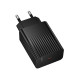 Мережевий зарядний пристрій BOROFONE BAS73A Source single port PD20W charger Black (6941991122699)