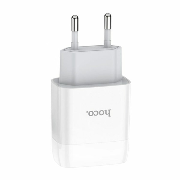 Мережевий зарядний пристрій HOCO C73A Glorious dual port charger 12W Білий