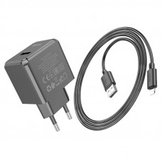 Мережевий зарядний пристрій HOCO CS11A Ocean single port charger set(Micro) 10.5W Чорний