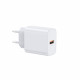Мережевий зарядний пристрій WIWU 2.4A Essen GaN Fast Charger Combo with A-M cable Wi-G023 A-M EU White (6977703655964)