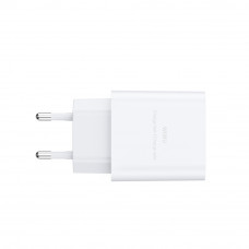 Мережевий зарядний пристрій WIWU 2.4A Essen GaN Fast Charger Combo with A-M cable Wi-G023 A-M EU White (6977703655964)