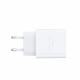 Мережевий зарядний пристрій WIWU 2.4A Essen GaN Fast Charger Combo with A-M cable Wi-G023 A-M EU White (6977703655964)