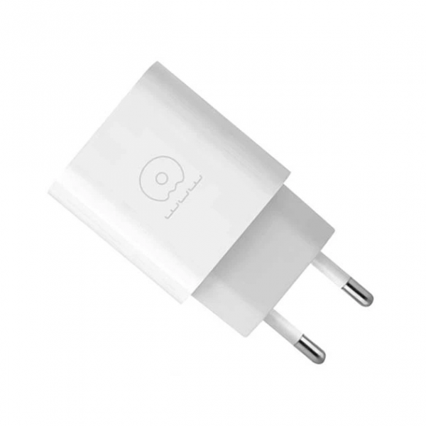 Мережевий зарядний пристрій WUW-T81L PD 20W USB C fast charger +USB C to Lightning cable kit (6972573335503)