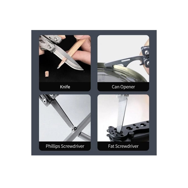 Мультитул Xiaomi Nextool Mini Flagship (Silver)