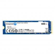 Накопичувач SSD M.2 Kingston NV3 500GB NVMe 2280 PCIe 4.0 x4 3D NAND