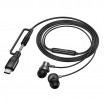 Навушники дротові HOCO M119A Mia (Type-C/3.5mm) Black (6942007680516)