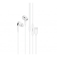 Навушники HOCO M101 Pro Crystal sound Type-C wire-controlled digital earphones with microphone Білий