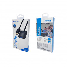 Перехідник Vention DP to VGA Converter 0.15M Чорний (HBFBB)