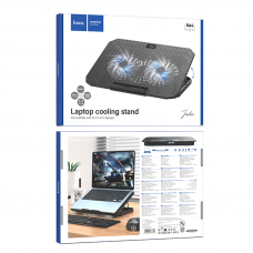 Підставка для ноутбука HOCO GA4 Jade laptop cooling stand Black (6942007666626)