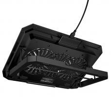 Підставка для ноутбука HOCO GA4 Jade laptop cooling stand Black (6942007666626)