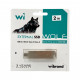 Портативний SSD Wibrand Wolf 2TB USB 3.2 Gen.2 Type-C/Type-A Read/Write 1000MB/s Silver (WIEXSSD/WO2TB)