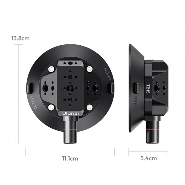 Присоска для камери Ulanzi TB15 Suction Cup Mount (S006)