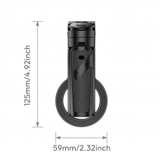 Селфі-монопод Ulanzi JJ03 3-in-1 Magnetic Phone Tripod with Remote Control Black (T090)