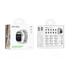 Смарт-годинник HOCO Y33 51mm. 200 mAh. Smart sports watch (call version) Silver (6942007660822)