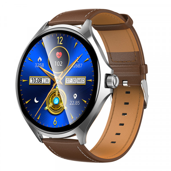 Смарт-годинник HOCO Y39 43mm. 280 mAh. IP67 Smart watch(call version) Silver (6942007673266)