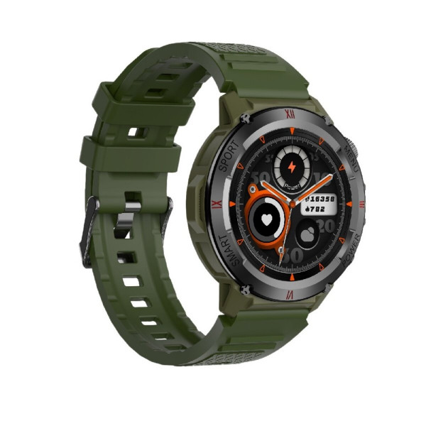 Смарт-годинник W&O IWO X22 IP68 Army Green