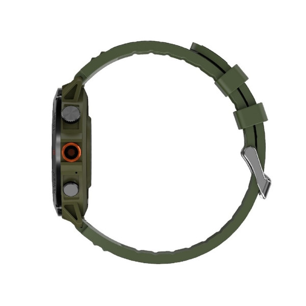 Смарт-годинник W&O IWO X22 IP68 Army Green
