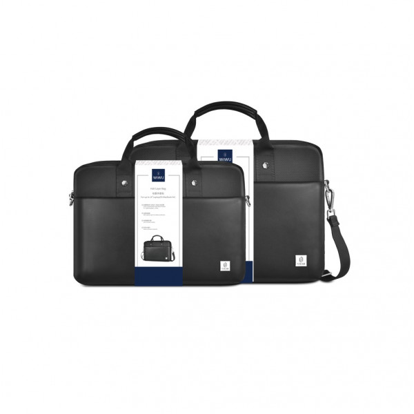 Сумка WIWU 15.6" Hali Laptop Bag Black (6976195091755)