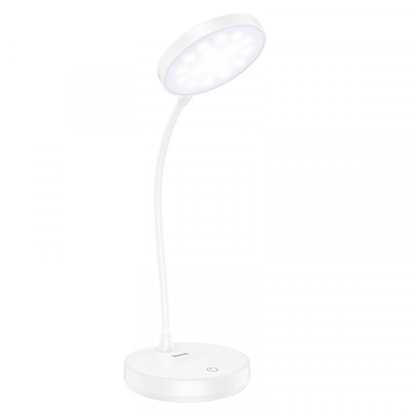 Світильник HOCO HX14 5W. 800 mAh Dazzling desktop lamp White (6942007671835)