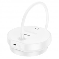 Світильник HOCO HX14 5W. 800 mAh Dazzling desktop lamp White (6942007671835)