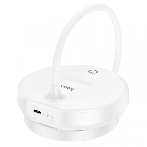 Світильник HOCO HX14 5W. 800 mAh Dazzling desktop lamp White (6942007671835)