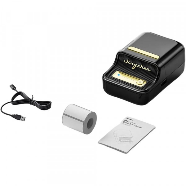 Термопринтер для друку наклейок NIIMBOT B21S Black