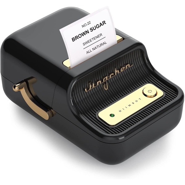 Термопринтер для друку наклейок NIIMBOT B21S Black