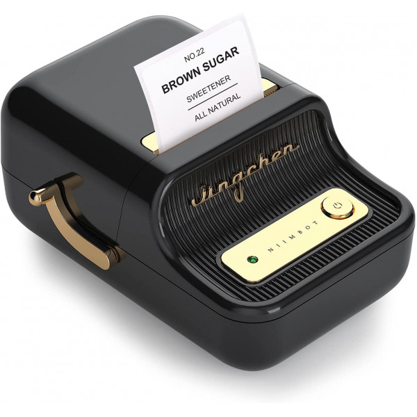 Термопринтер для друку наклейок NIIMBOT B21S Black