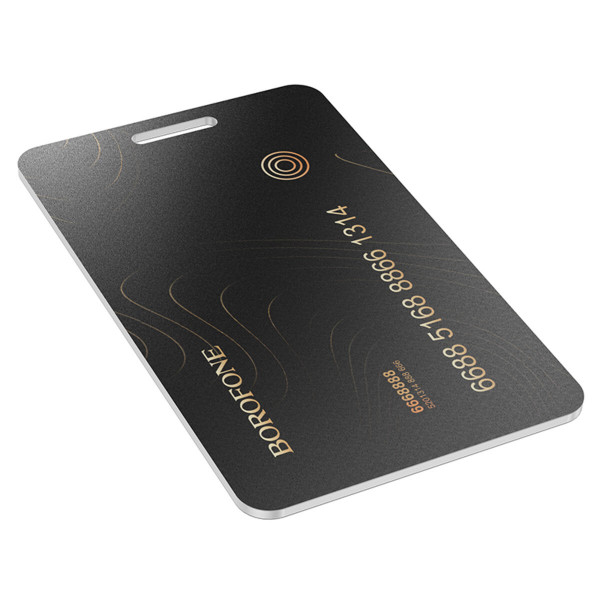 Трекер BOROFONE BC102 Search card type intelligent positioning anti-lost device Black