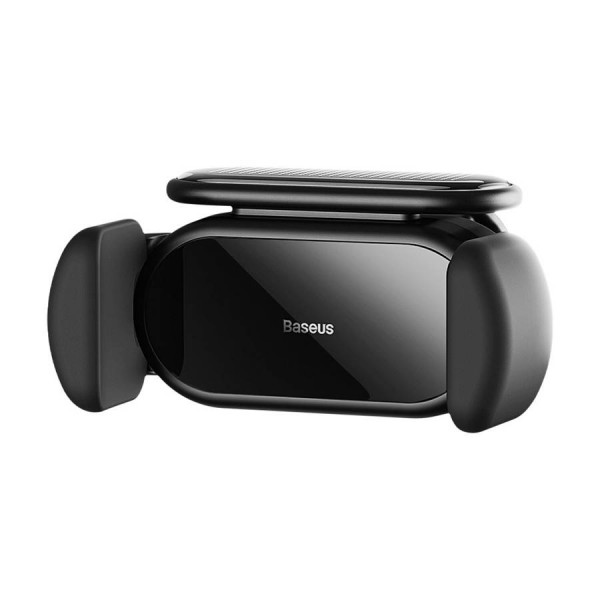 Тримач для мобiльного Baseus Steel Cannon pro Solar Electric Car Mount Чорний