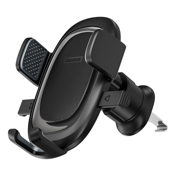 Тримач для мобiльного Baseus UltraControl Pro Series Clamp-Type Car Holder Set Cluster Black