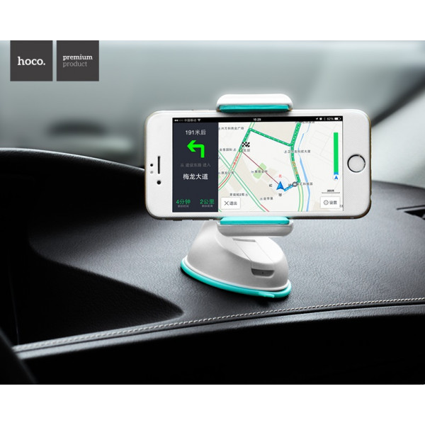 Тримач для мобільного HOCO CA5 Suction vehicle Holder Блакитний