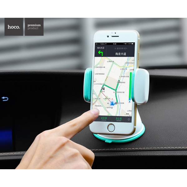 Тримач для мобільного HOCO CA5 Suction vehicle Holder Блакитний