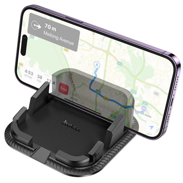 Тримач для мобільного HOCO H39 Cheetah dashboard car holder Чорний