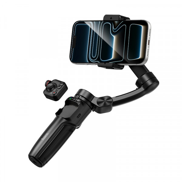 Триосьовий стабілізатор HOCO K91 Three-axis intelligent gimbal Black (6942007675802)