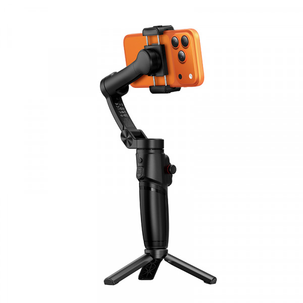Триосьовий стабілізатор HOCO K91 Three-axis intelligent gimbal Black (6942007675802)
