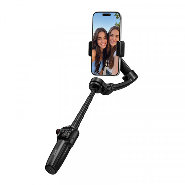 Триосьовий стабілізатор HOCO K91 Three-axis intelligent gimbal Black (6942007675802)