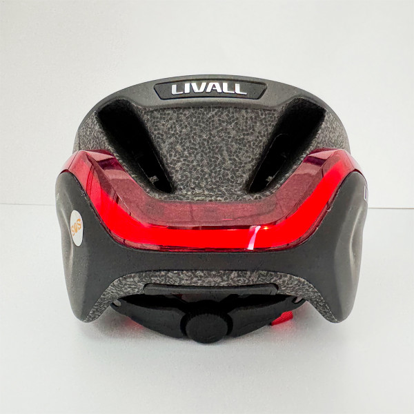 Захисний шолом Livall EVO21 (L) Dark Night (58-62см), передній та задній ліхтар поворотів та стопів, додаток, Bluetooth, пульт BR80 (LIV-LEVO21-5342)