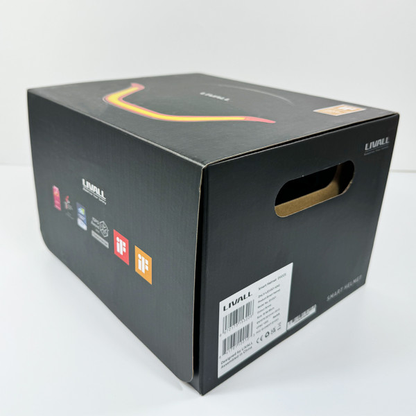 Захисний шолом Livall EVO21 (L) Dark Night (58-62см), передній та задній ліхтар поворотів та стопів, додаток, Bluetooth, пульт BR80 (LIV-LEVO21-5342)