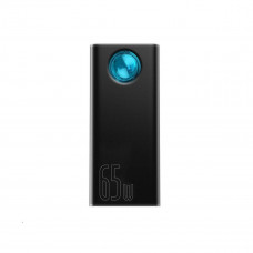 Зовнішній акумулятор Baseus Amblight Digital Display Fast Charge Power Bank 30000mAh 65W Чорний