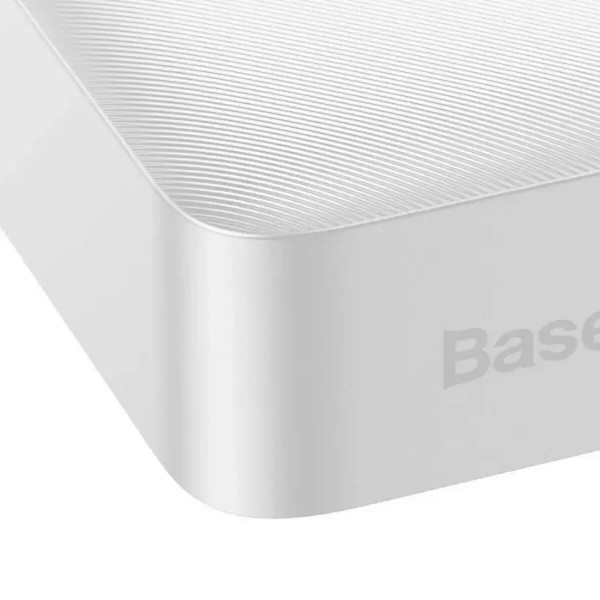 Зовнішній акумулятор Baseus Bipow Digital Display Power bank 20000mAh 15W White